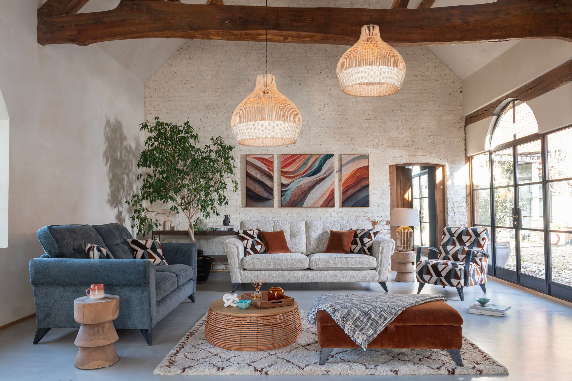 SOFAS AND CHAIRS