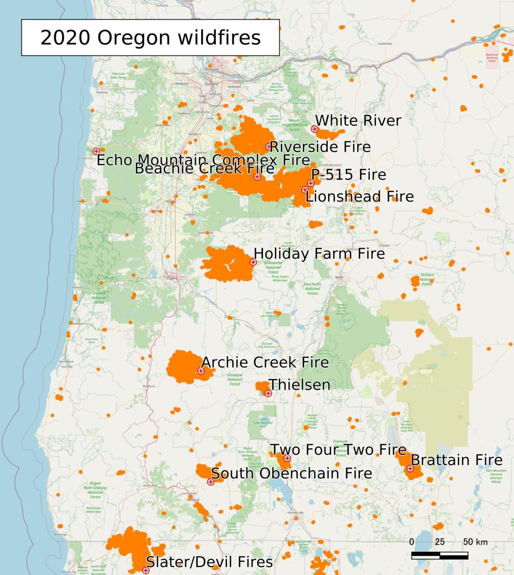 2020 Oregon Fires / By Phoenix7777