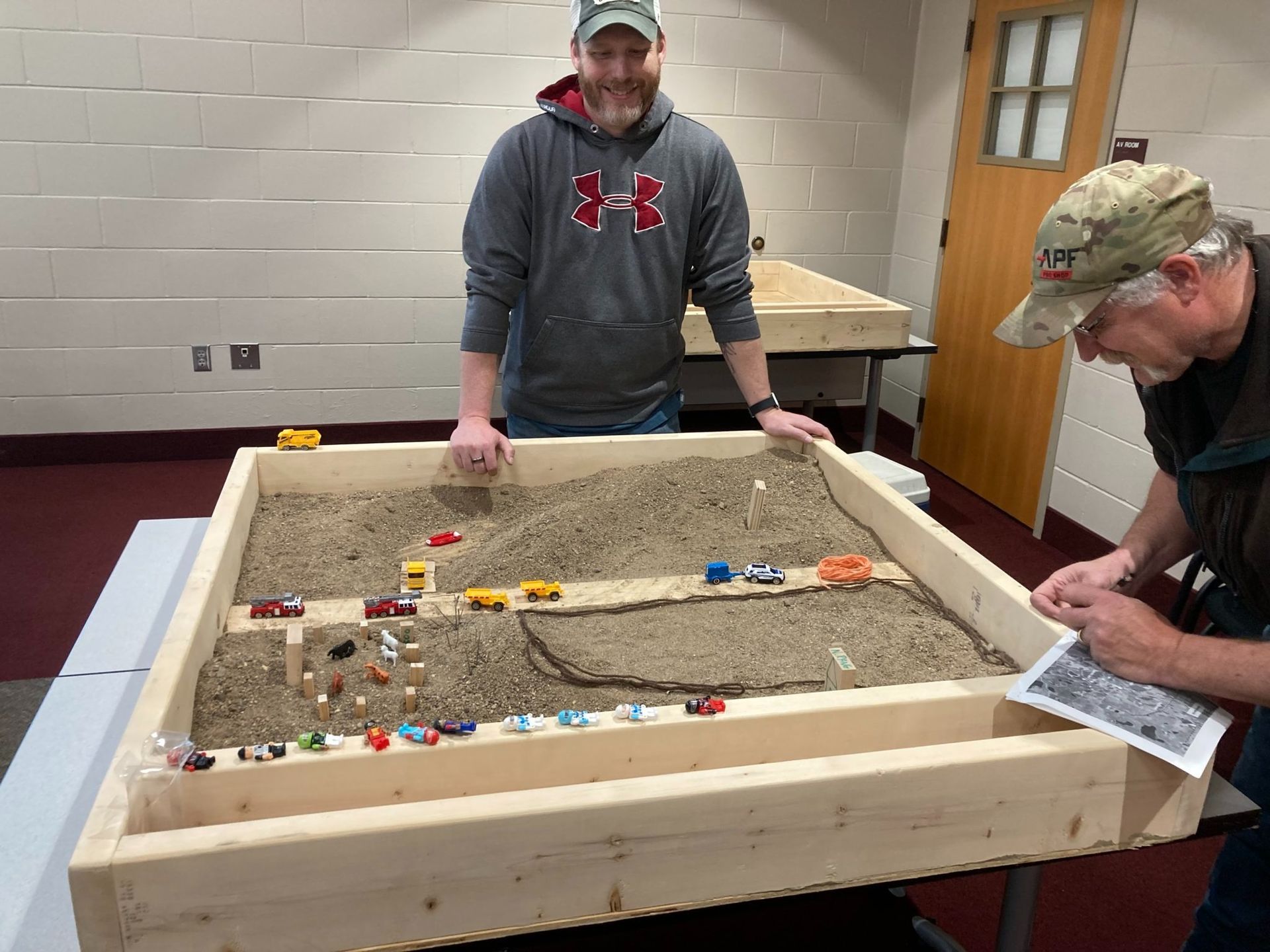 Sand table demo