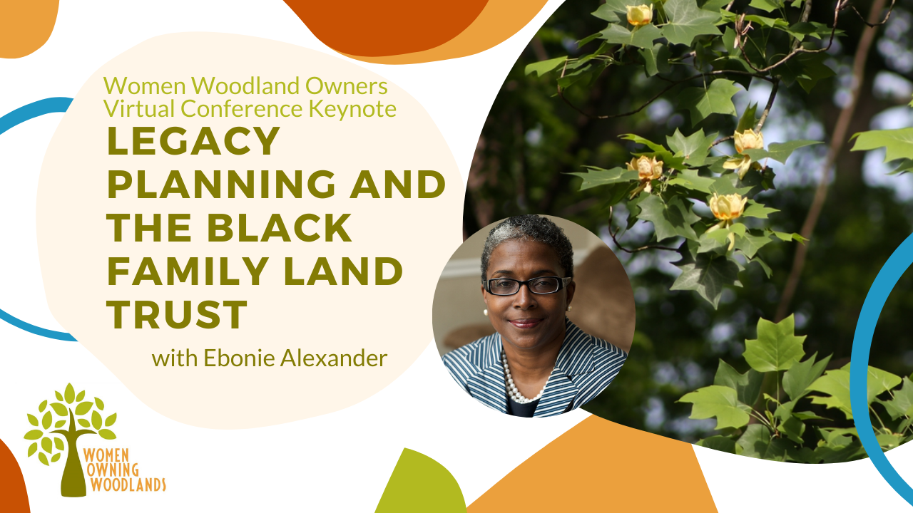 Ebony Alexander’s presentation opening slide