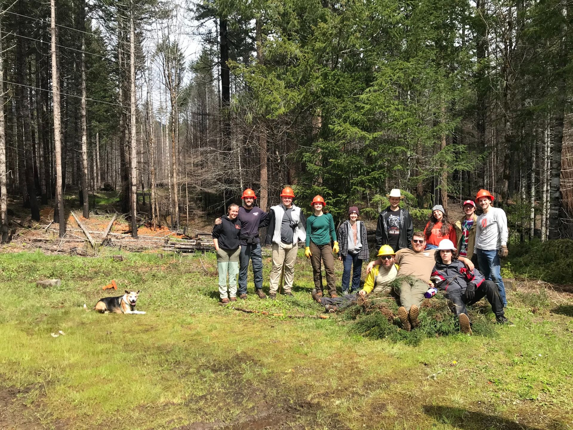 Group photo of students