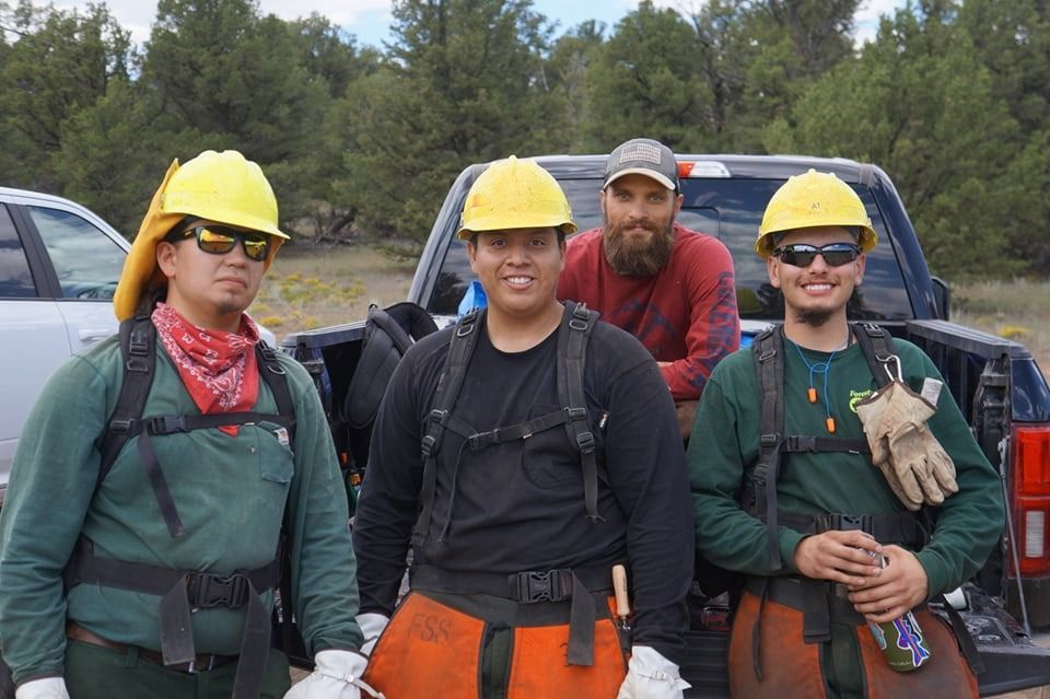 Photo of Jose's Forest Stewards Youth Corps Crew in 2021.