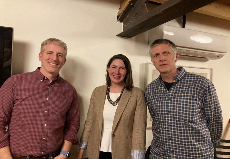 Eytan Krasilovsky, Kate Cartwright, and David Van der Goes.