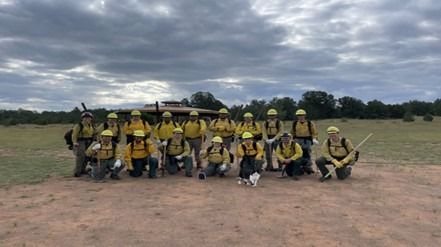 Fall Fire and Fuels crew