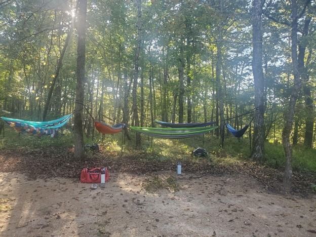 Student camp hammocks