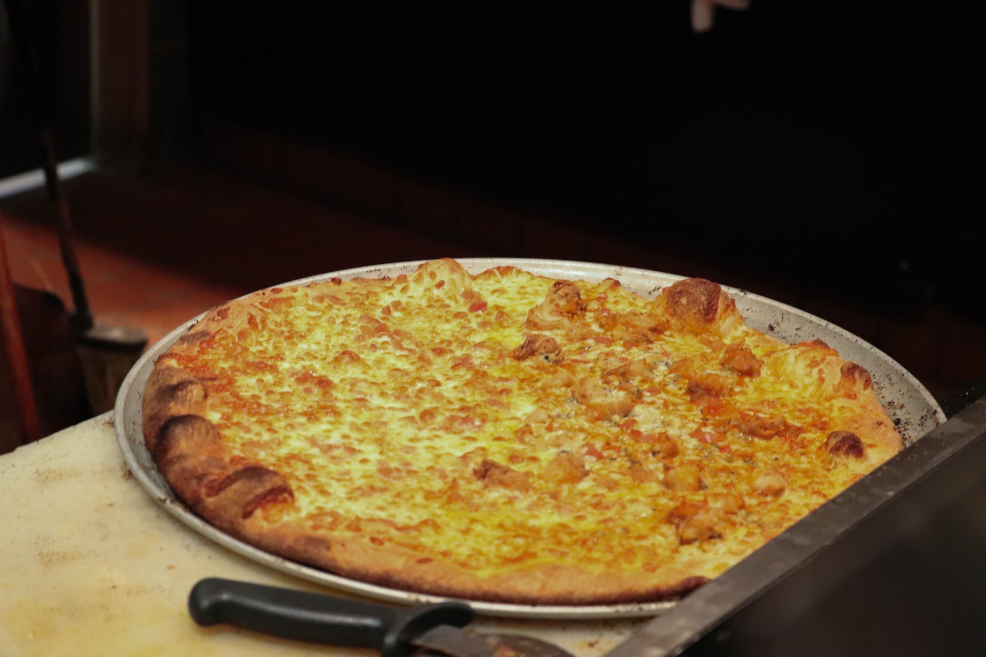 Delicious Pizza at Local Pizza Restaurant