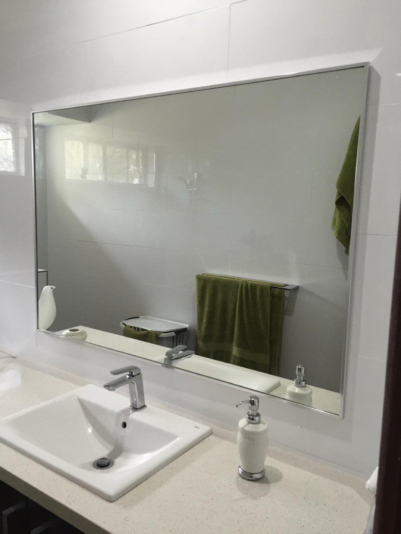 bathroom mirror