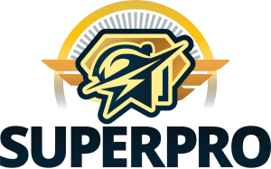 Michigan Wildlife Solutions - A logo for a company called superpro with a star on it