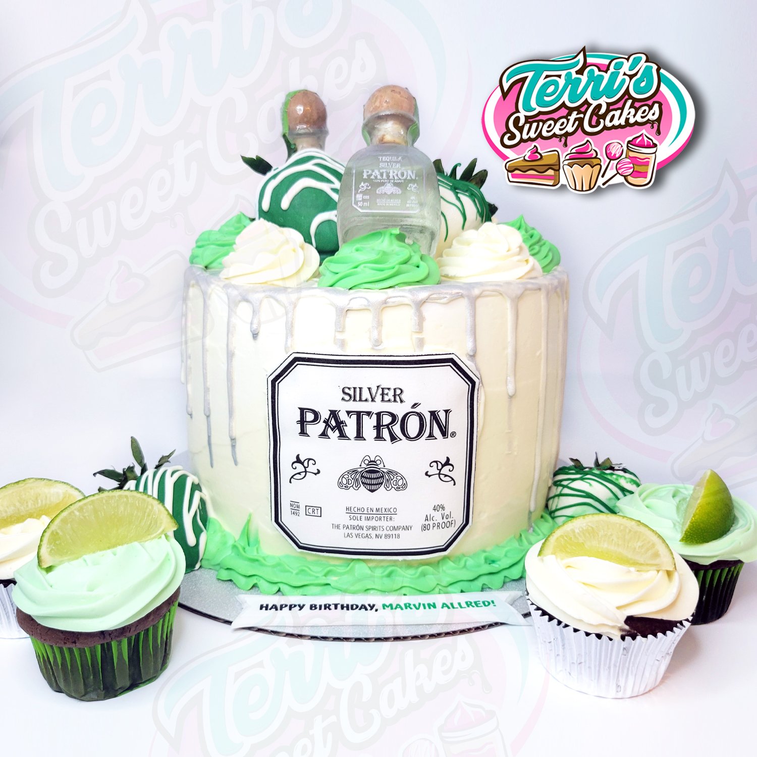 Celebrate Your Birthday in Style with Our Delicious Patron Cakes!