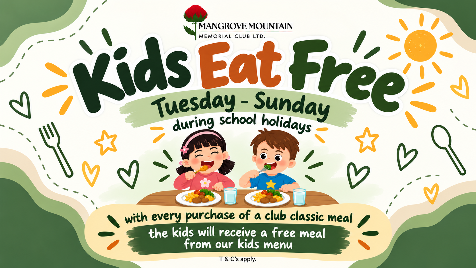 Kids eat free