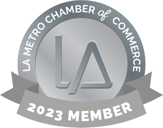 LA Metro Chamber of Commerce 2023 Member logo with 