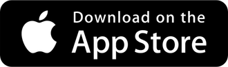 the apple logo is on a black button that says download on the App Store
