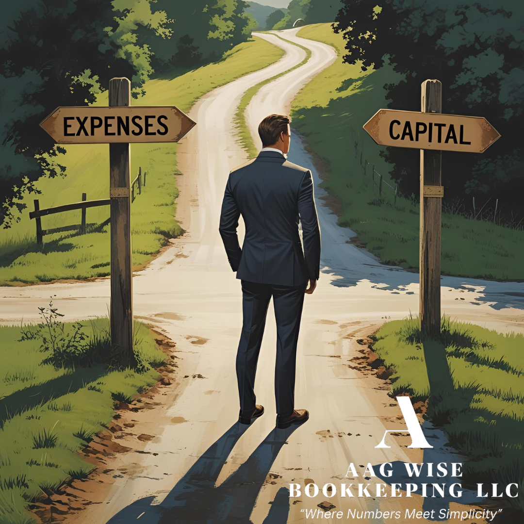A man in a suit stands at a crossroads labeled 