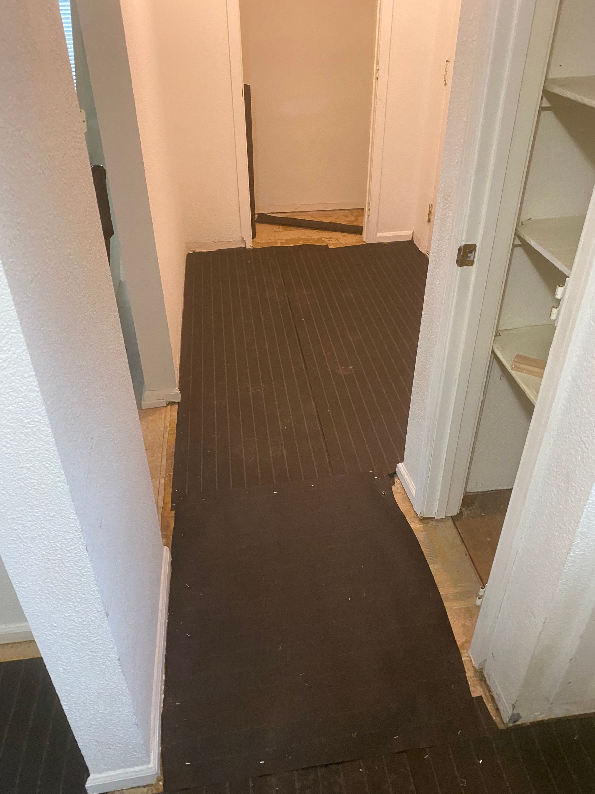 Hallway with Black Rug on It — Hillsboro, OR — 1st Pacific Construction