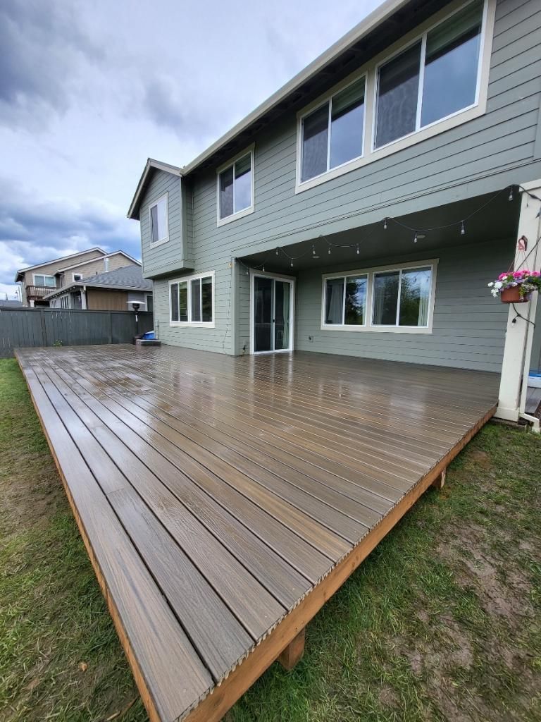 Wooden Patio — Hillsboro, OR — 1st Pacific Construction