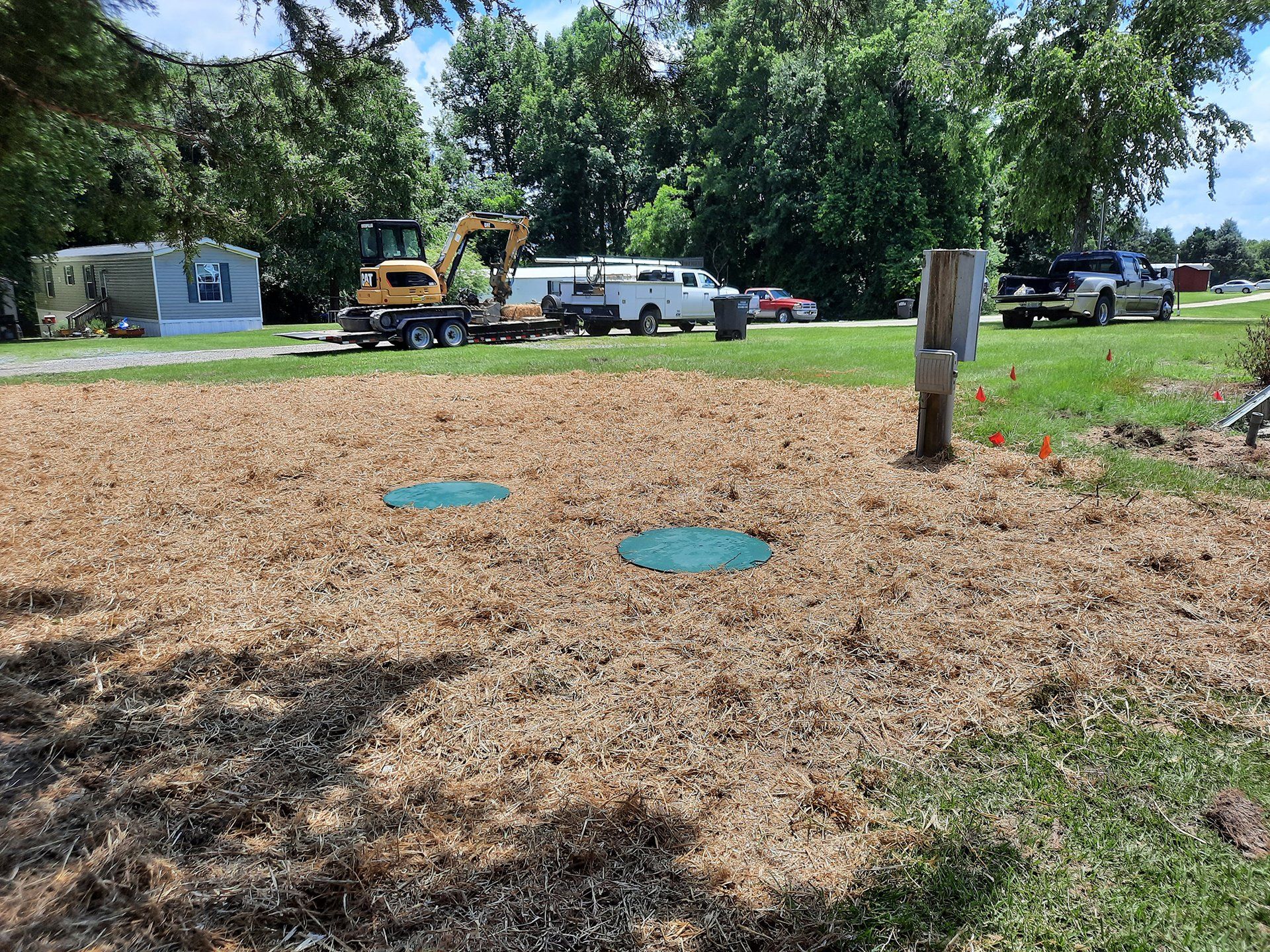 septic tank installation