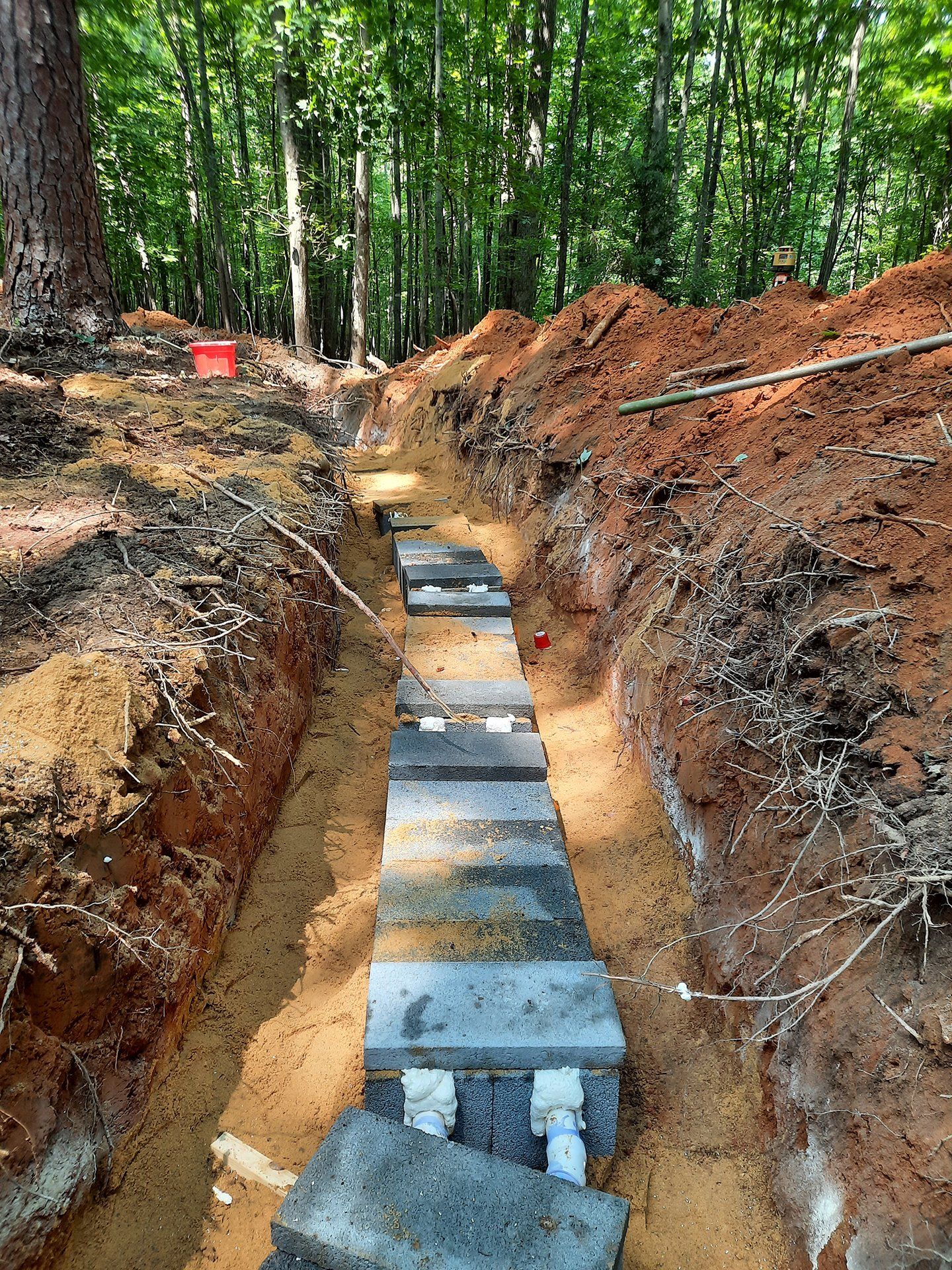 septic tank installation