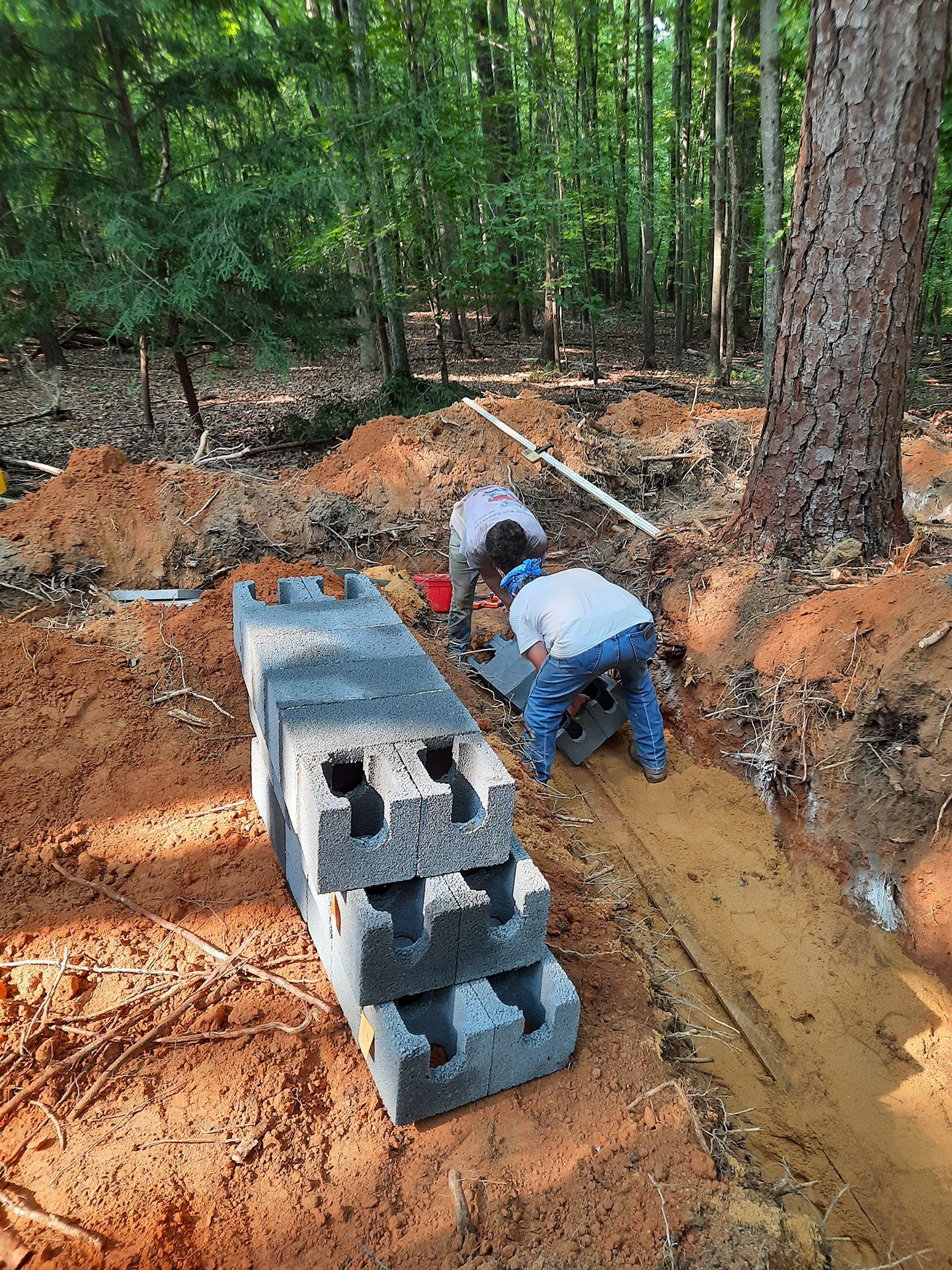 septic tank installation