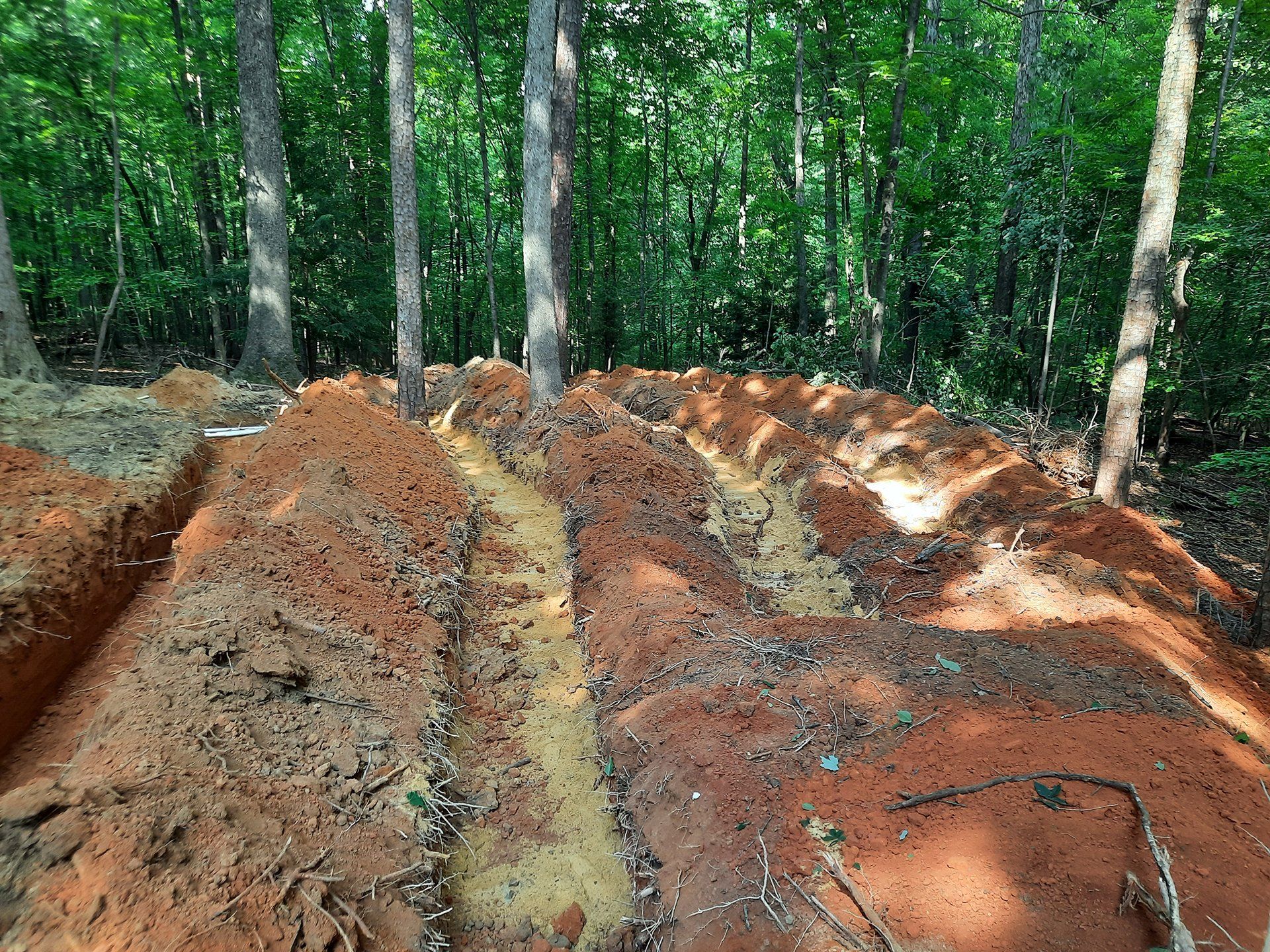 septic tank installation