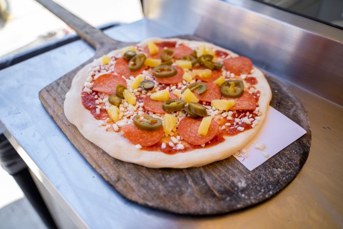 Dang Brother Pizza Camp Pendleton Pepperoni, Pineapple, & Jalapeño Pizza Photo