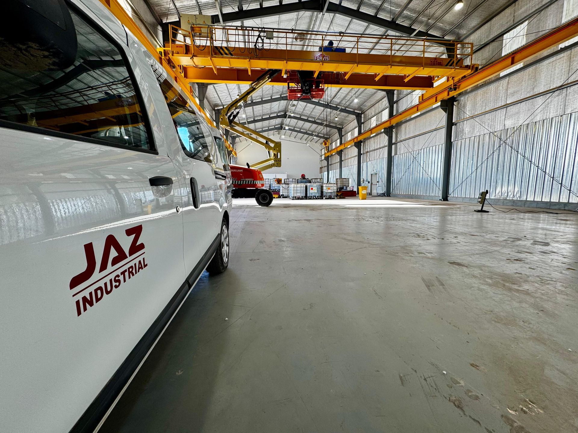 Jaz industrial