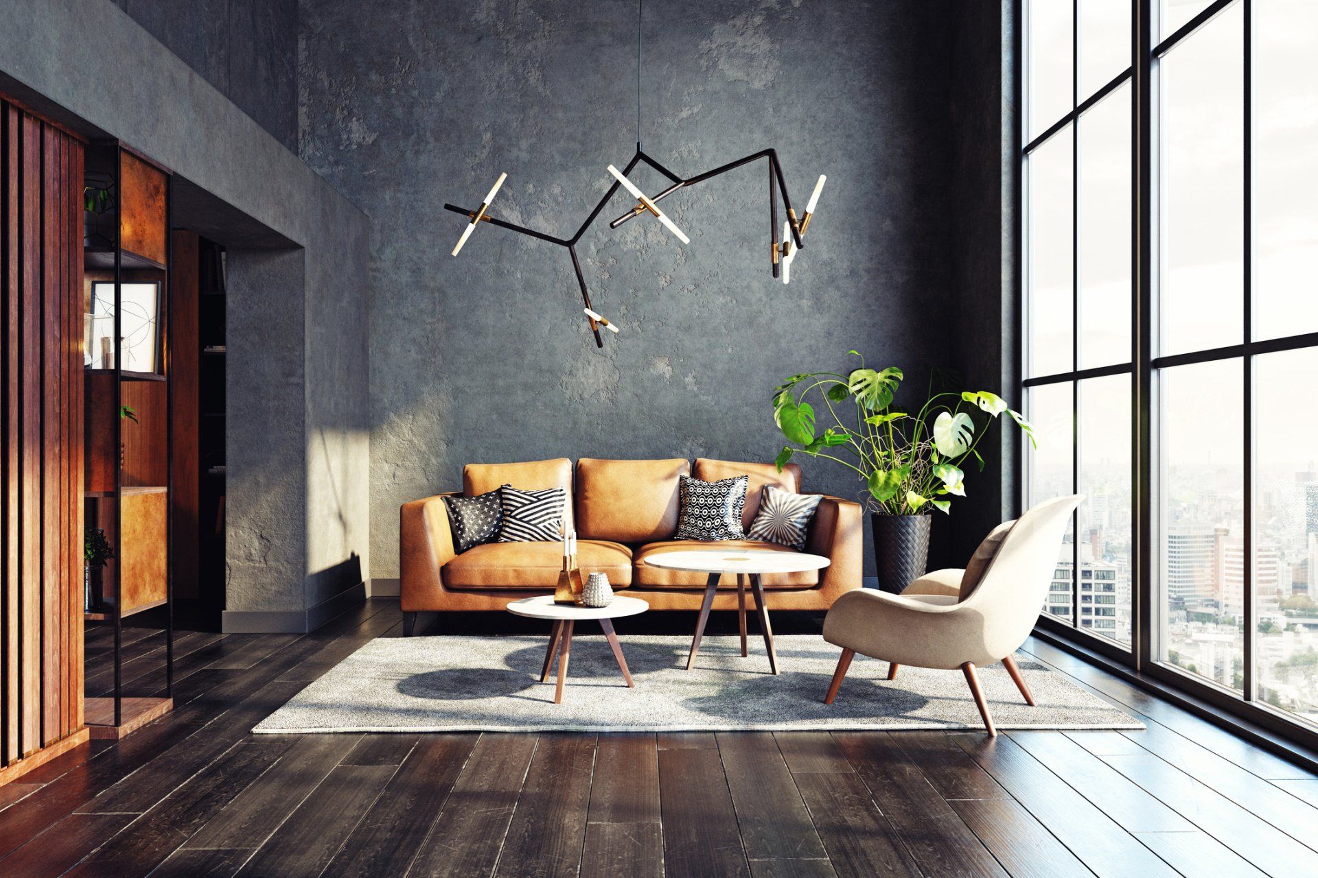 Modern Living Room — Lumberton, NC — Brooks Carpet