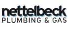 A logo for nettelbeck plumbing and gas is shown on a white background.