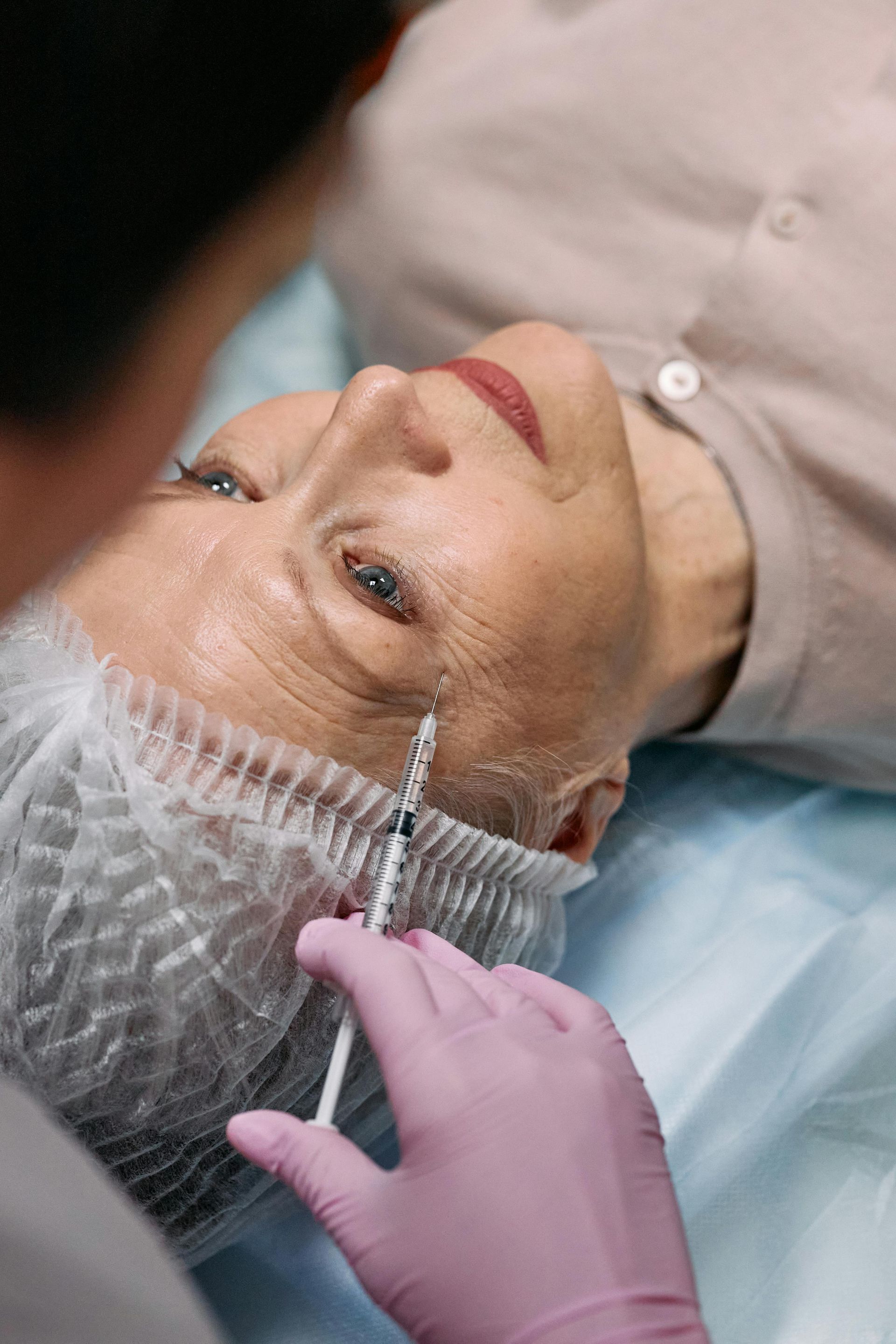 Plastic surgeons consulting