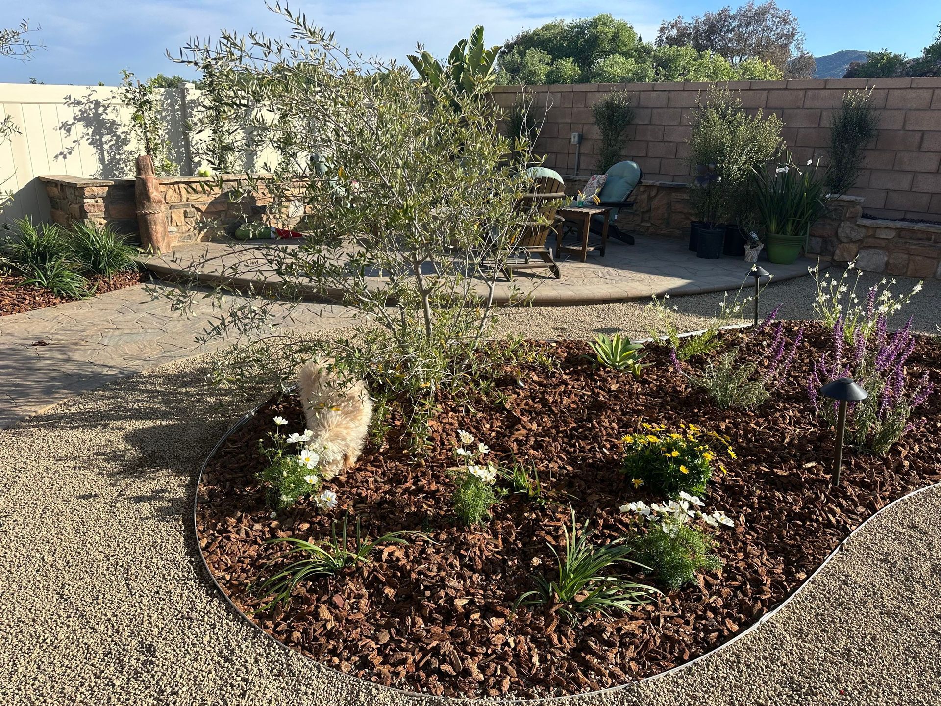 Summer Garden Stone Work