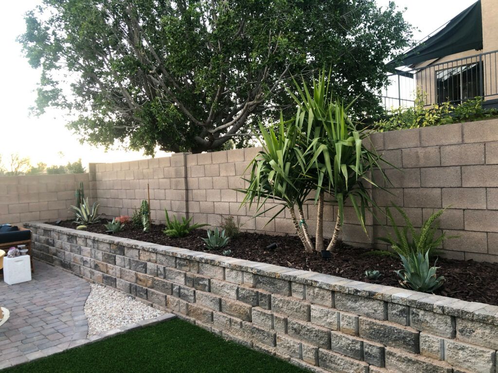 Summer Garden Stone Work
