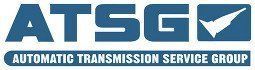 ATSG logo in blue with white airplane icon and “Automatic Transmission Service Group” text