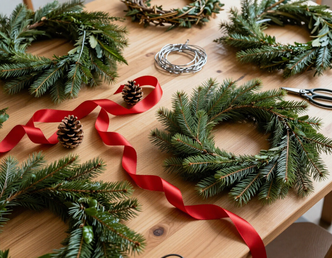 Christmas Wreath Making