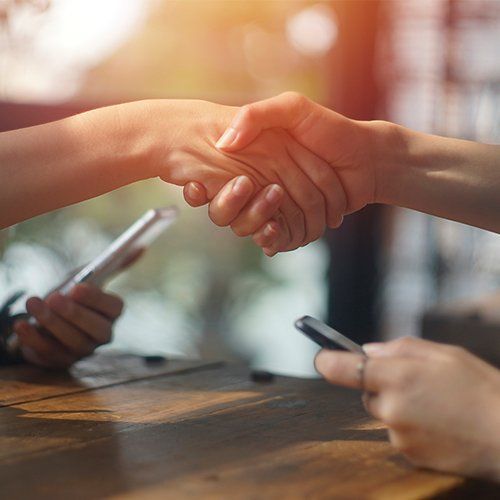 Handshake After A Meeting — Chicago, IL — Mail Center Of Chicago Inc