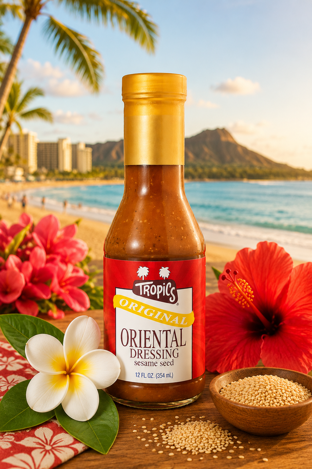 Tropics Original Oriental Dressing Sesame Seed Tropics Original Oriental Dressing Sesame Seed