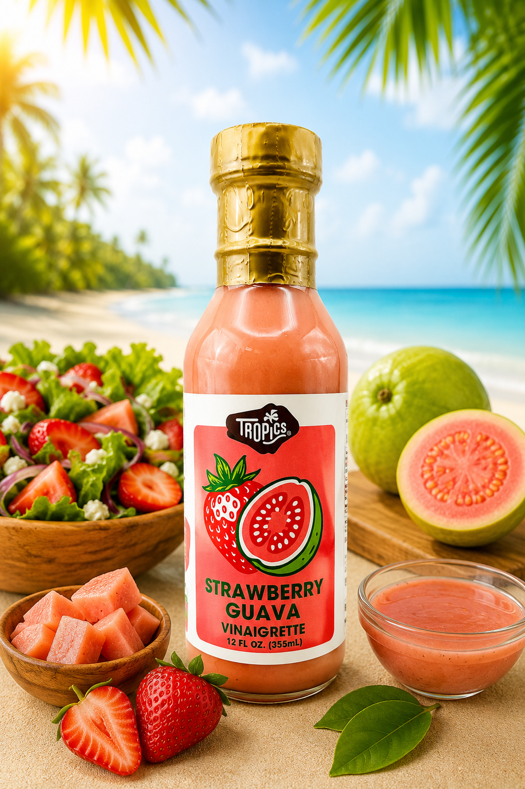 Tropics Strawberry Guava Vinaigrette Tropics Strawberry Guava Vinaigrette