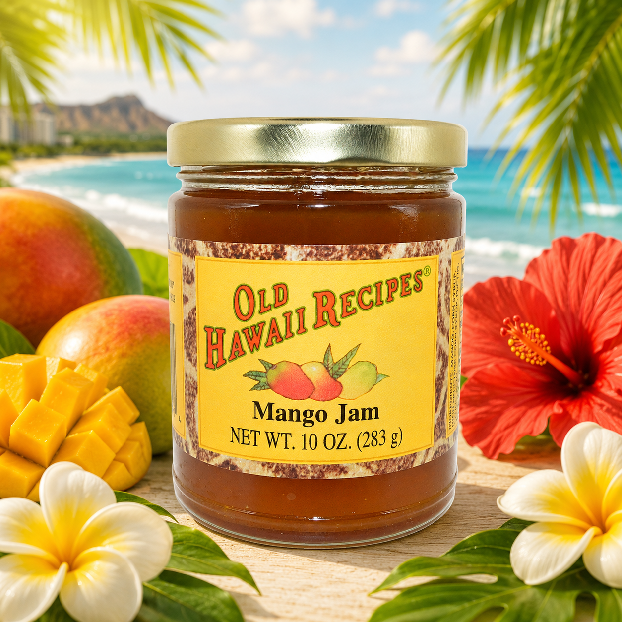 Old Hawaii Recipes (OHR) Mango Jam