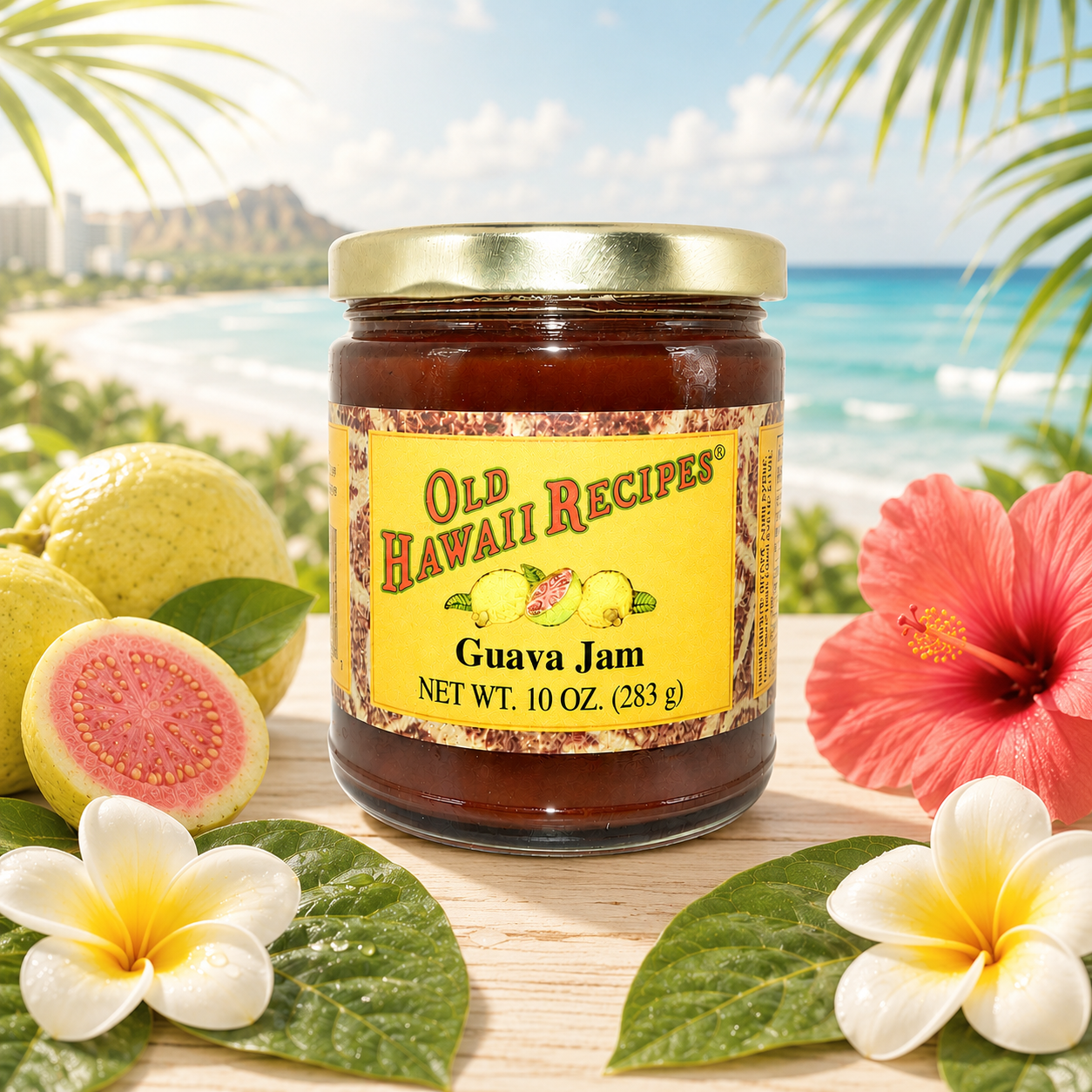 Old Hawaii Recipes (OHR) Guava Jam