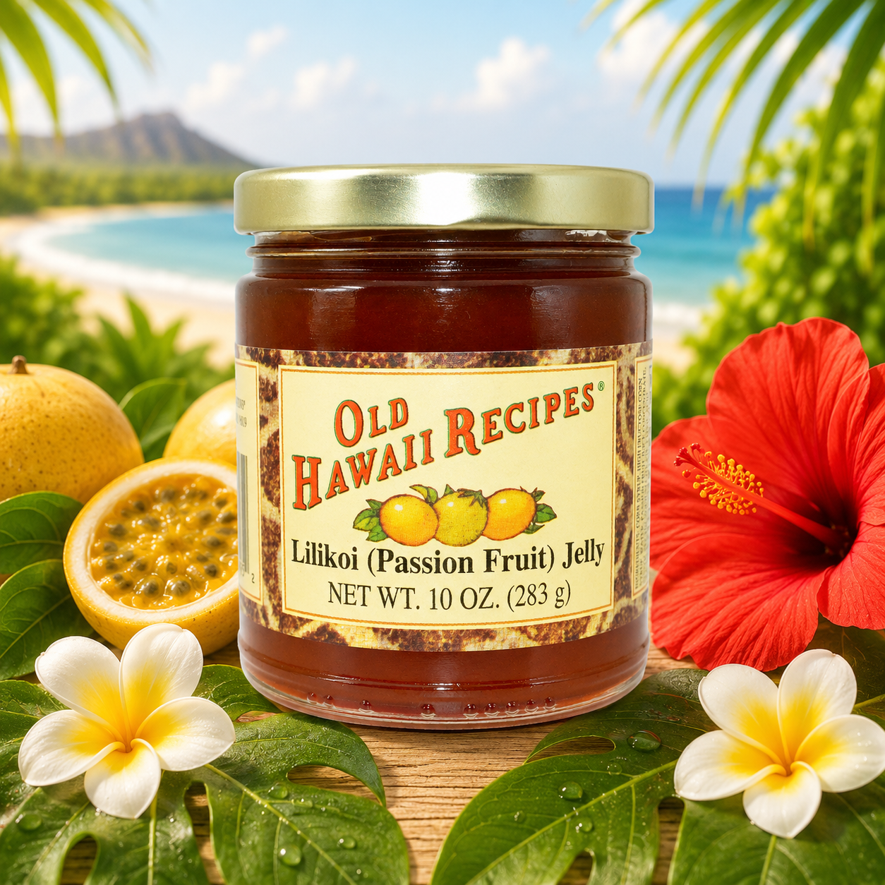 Old Hawaii Recipes (OHR) Lilikoi (Passion Fruit) Jelly