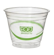 ECO 9OZ GREENSTRIPE SQUAT COLD CUP