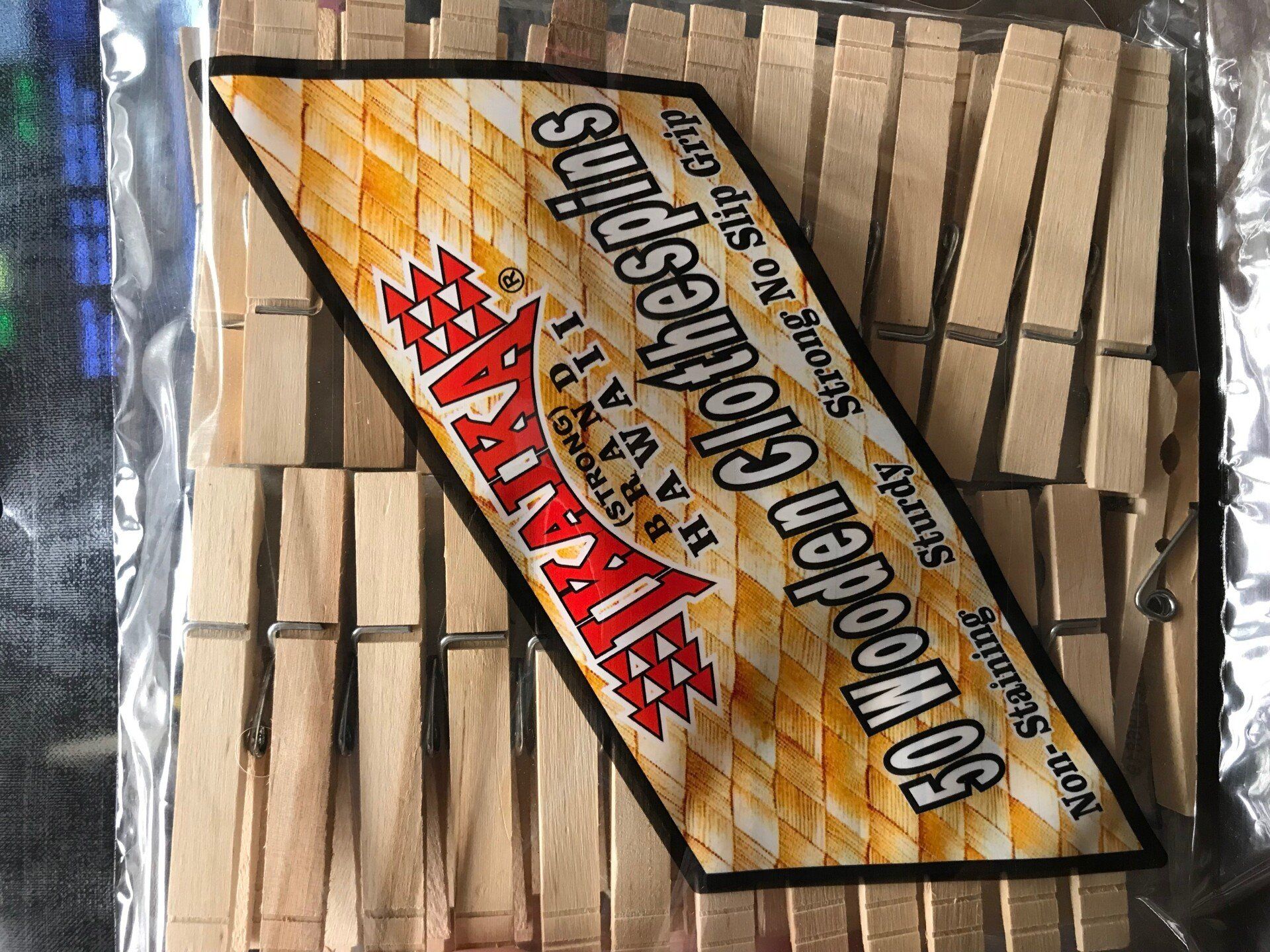 70019 WOODEN CLOTHESPINS