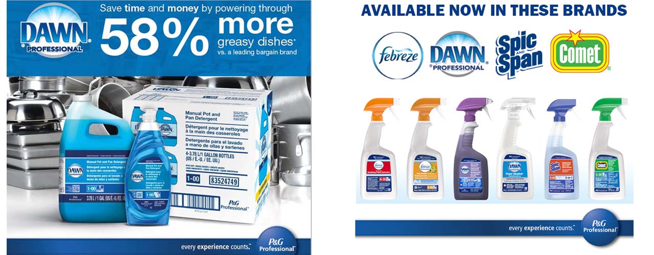 P&G Professional Cleaning and Disinfectant Supplies P&G Professional Cleaning and Disinfectant Supplies