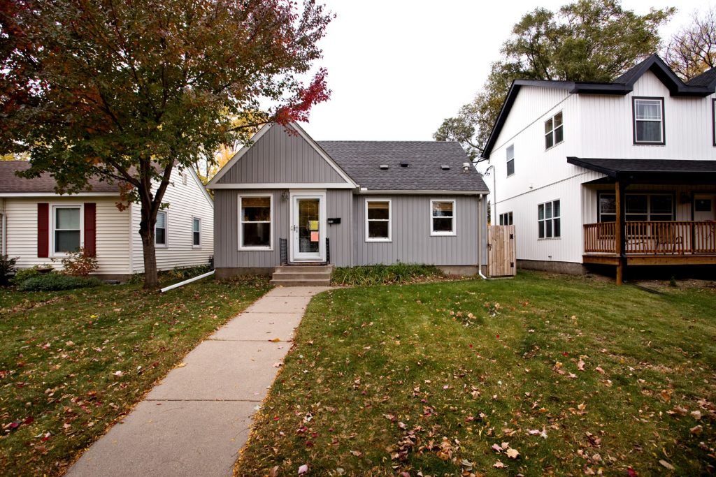Gray & White House — St. Paul, MN — APEX Design Build Gray & White House — St. Paul, MN — APEX Design Build