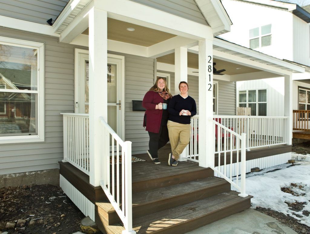 Two Ladies Standing — St. Paul, MN — APEX Design Build Two Ladies Standing — St. Paul, MN — APEX Design Build