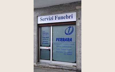 insegna agenzia funebre