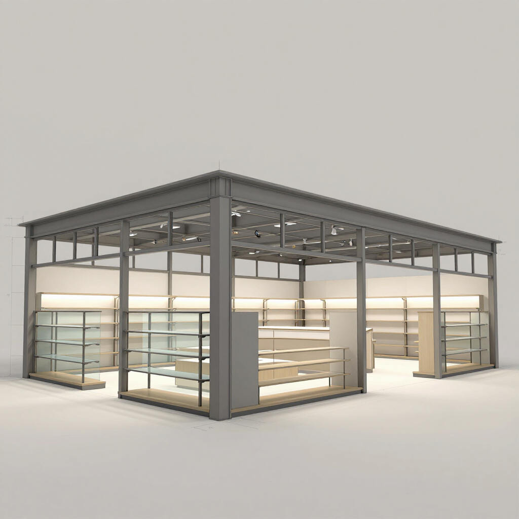Locale commerciale in fase di progetto