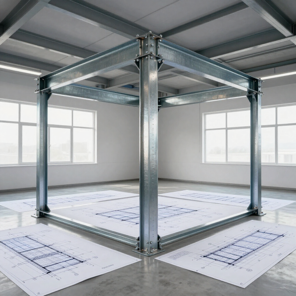 Capannone industriale in progettazione strutturale