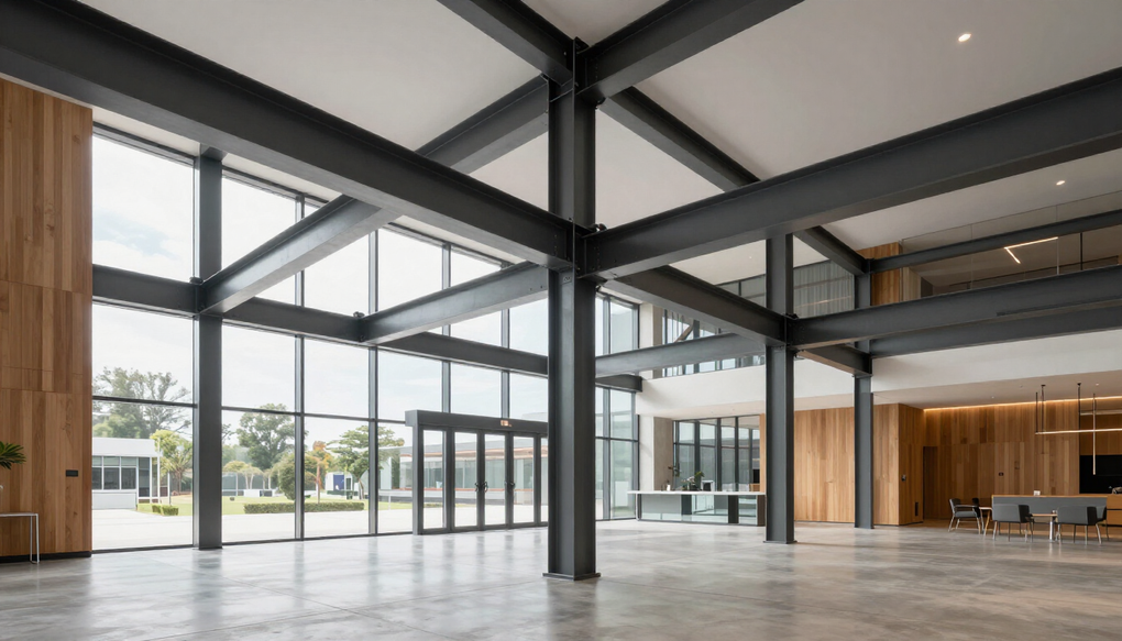 progetto di edificio commerciale