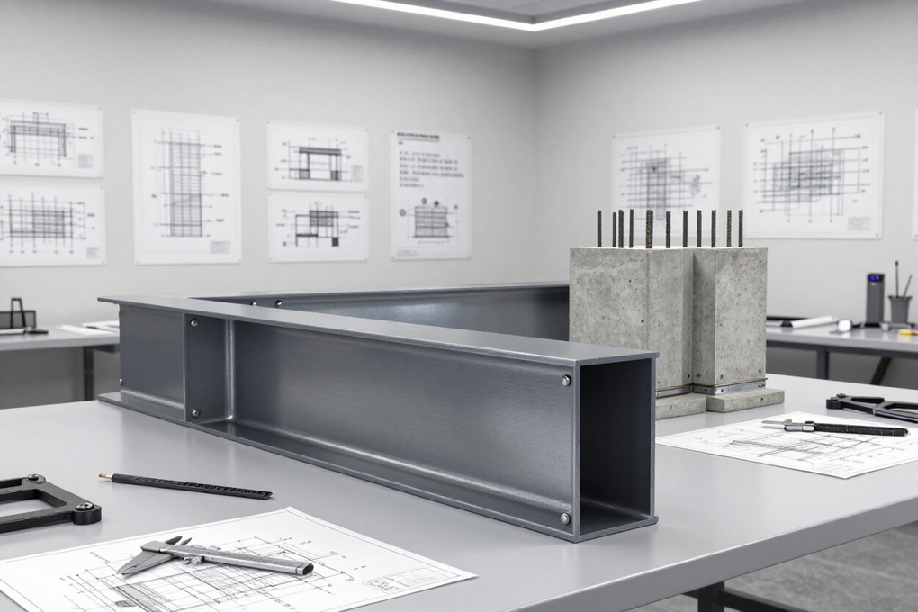 render strutturale di edificio