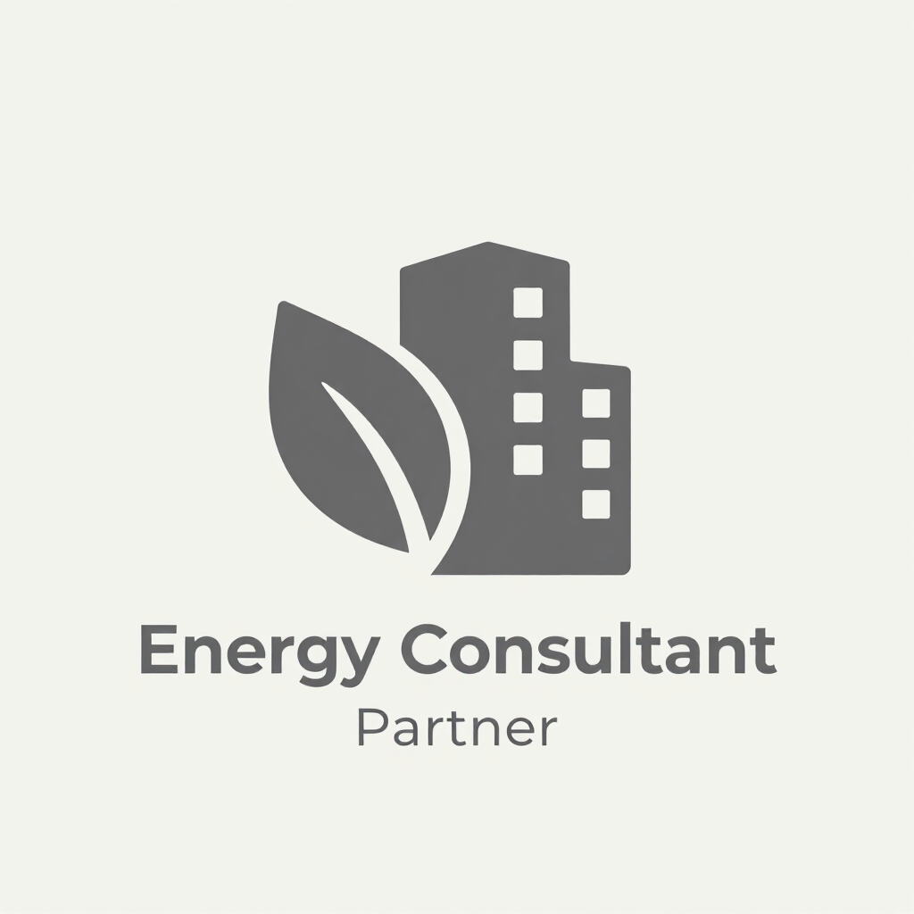 Logo minimale per consulente energetico partner