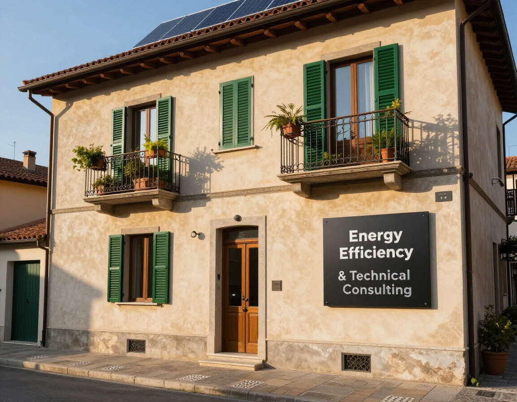 Edificio oggetto di attestato di prestazione energetica